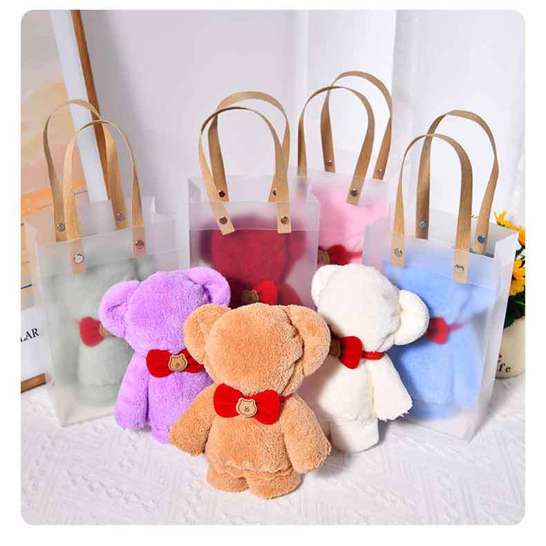 Nueva toalla de oso, regalo de mano, cumpleaños, luna llena, regalos de boda, regalos de apertura, regalos de regalo