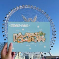 ハルビンフォント冷蔵庫マグネット、金属製冷蔵庫マグネット、景勝地冷蔵庫マグネット、旅行記念品、合金製ユニークな工芸品