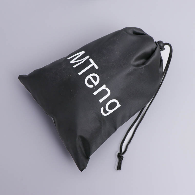 涤纶束口袋定做尼龙420D抽绳袋网布袋抽绳骑行运动背包袋210D订制