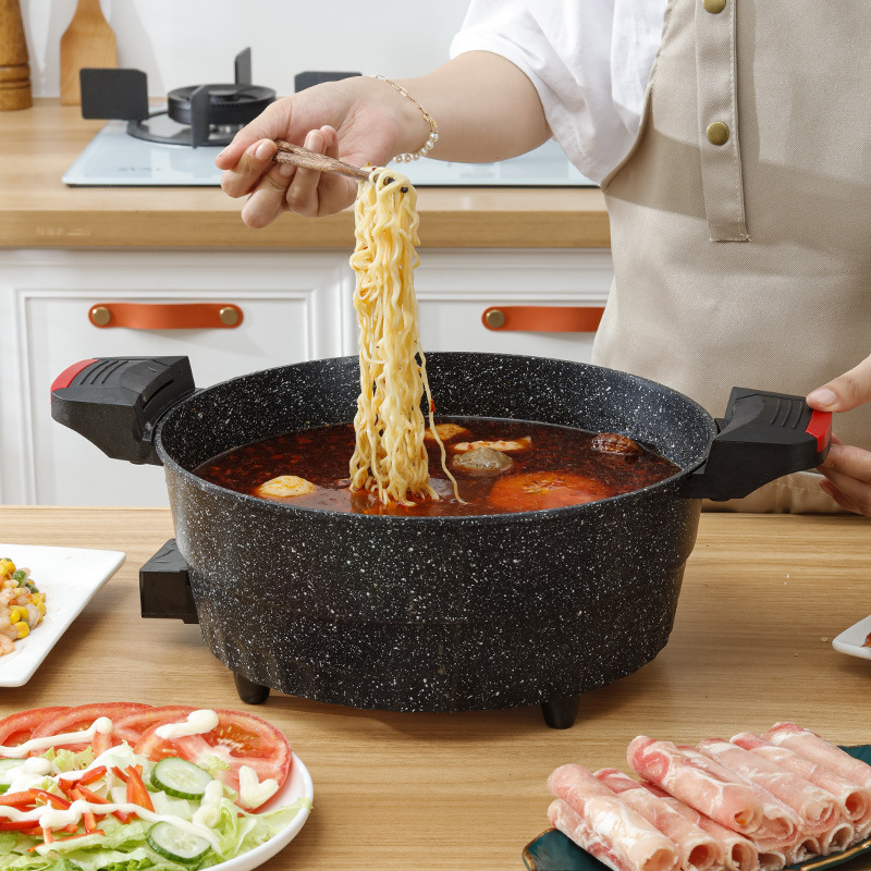 New 7L micro pressure cooker household non-stick pressure cooker medical stone soup pot multi-functional stew pot