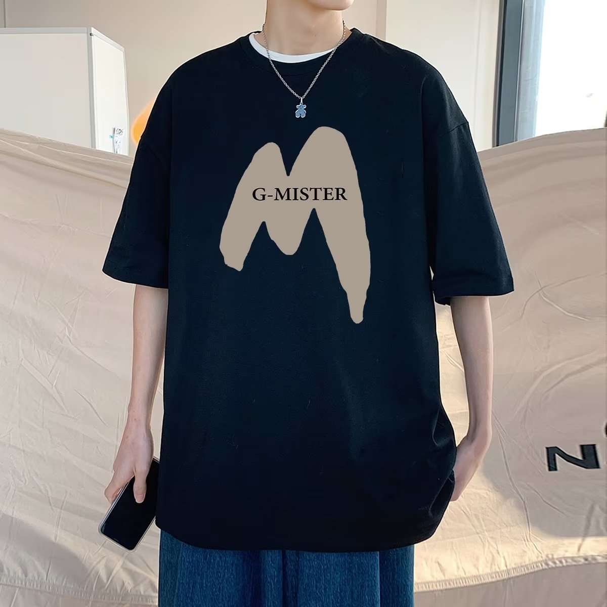Black short sleeves
