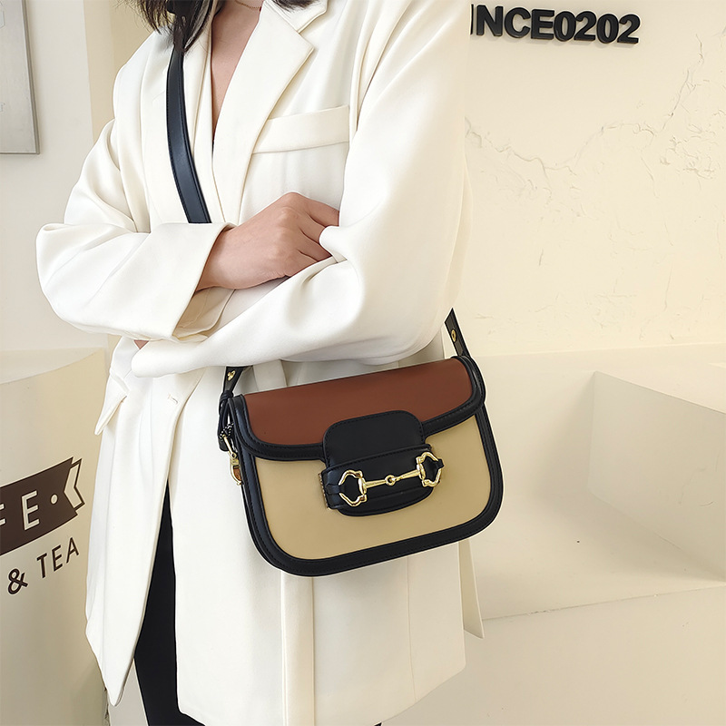 Small Saddle Women's 2023 New Light Luxury Network Red Fashion Versatile One Shoulder Crossbody Bag Tide_voghion.com