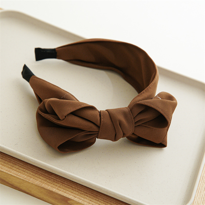 Women's Elegant Sweet Bow Knot Cloth Hair Band display picture 15