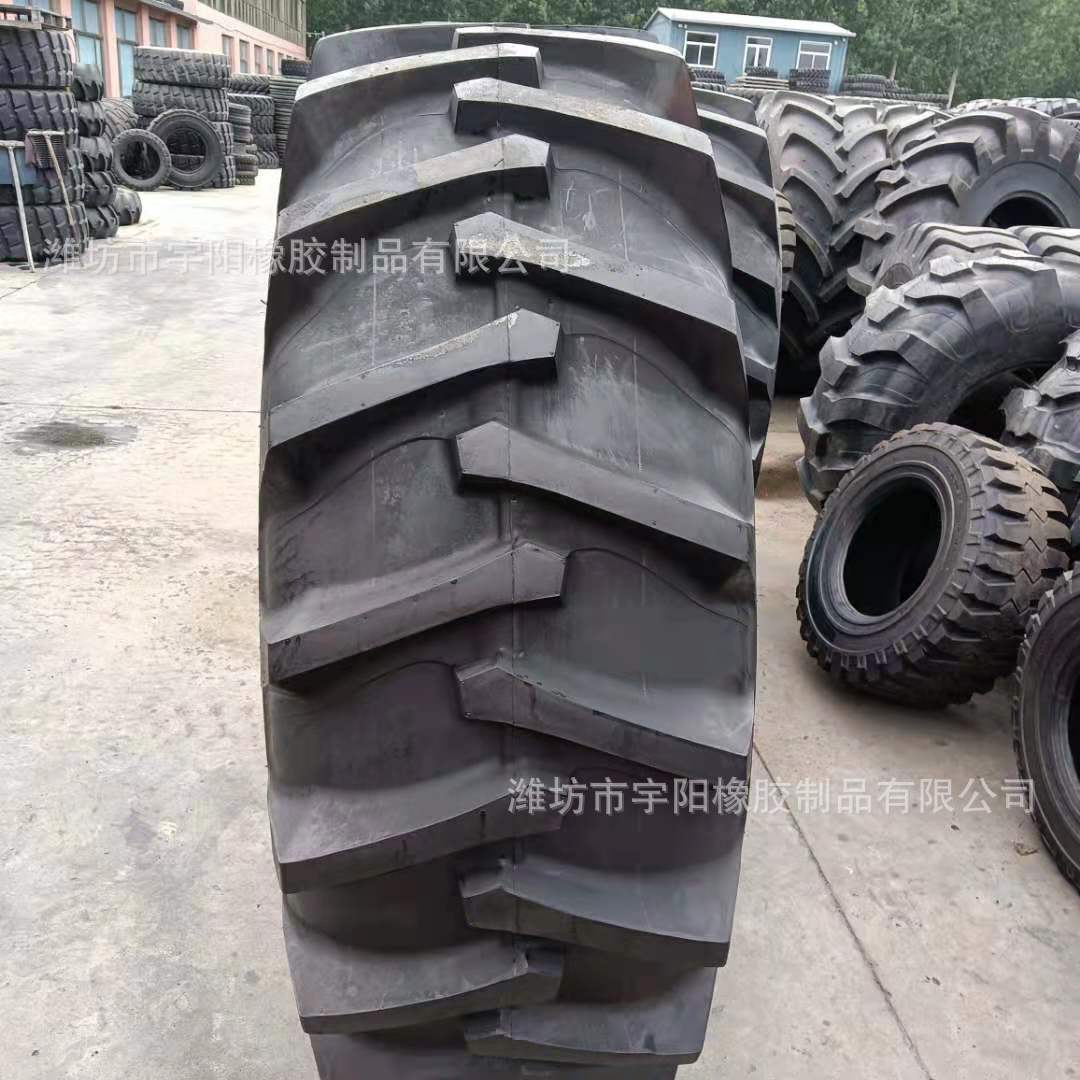 7088轴流滚筒收割机前轮 轮胎650/75R32拖拉机 青贮机轮胎