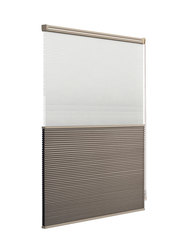 批發免打孔日夜蜂巢簾臥室客廳電動百葉窗簾遮光遮陽簾窗戶蜂窩簾