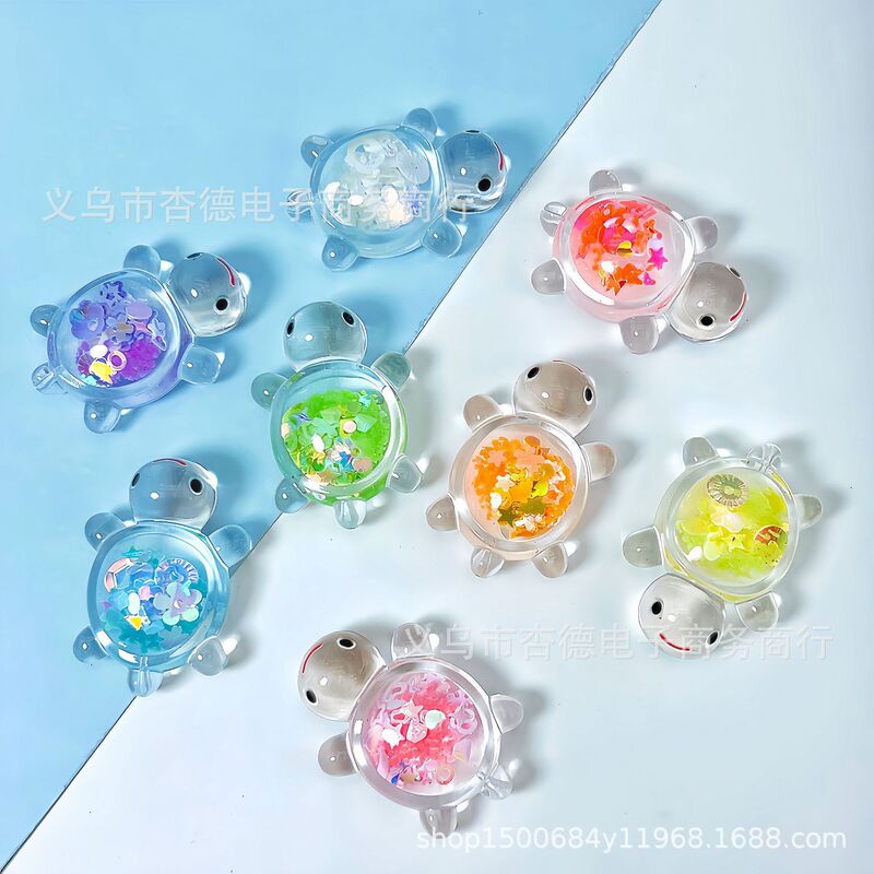 アクリル発光透明スパンコール小さなカメかわいい diy デスクトップ装飾品トレンディなブラインドバッグ卸売ドロップシッピング|undefined