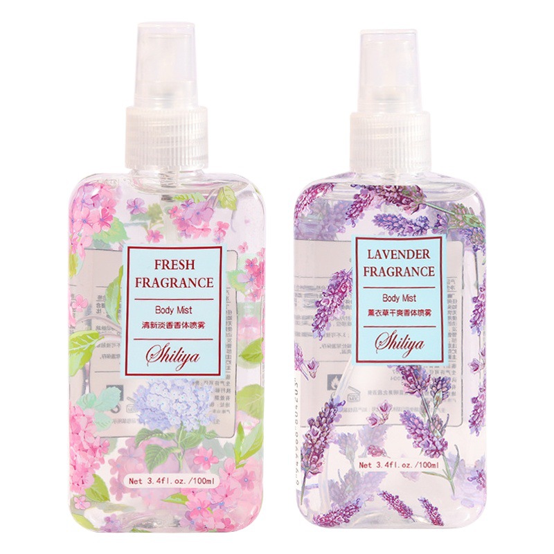 Shilia Body Spray Women's Perfume Lasting Light Fragrance Internet Celebrity Explosions Portable Clothing Perfume Flower Fruit Fragrance Wholesale
