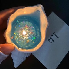 法螺貝の香りのキャンドル 海の花火キャンドル ギフトボックス 雰囲気のあるお土産 海の風 法螺貝の香りのキャンドル