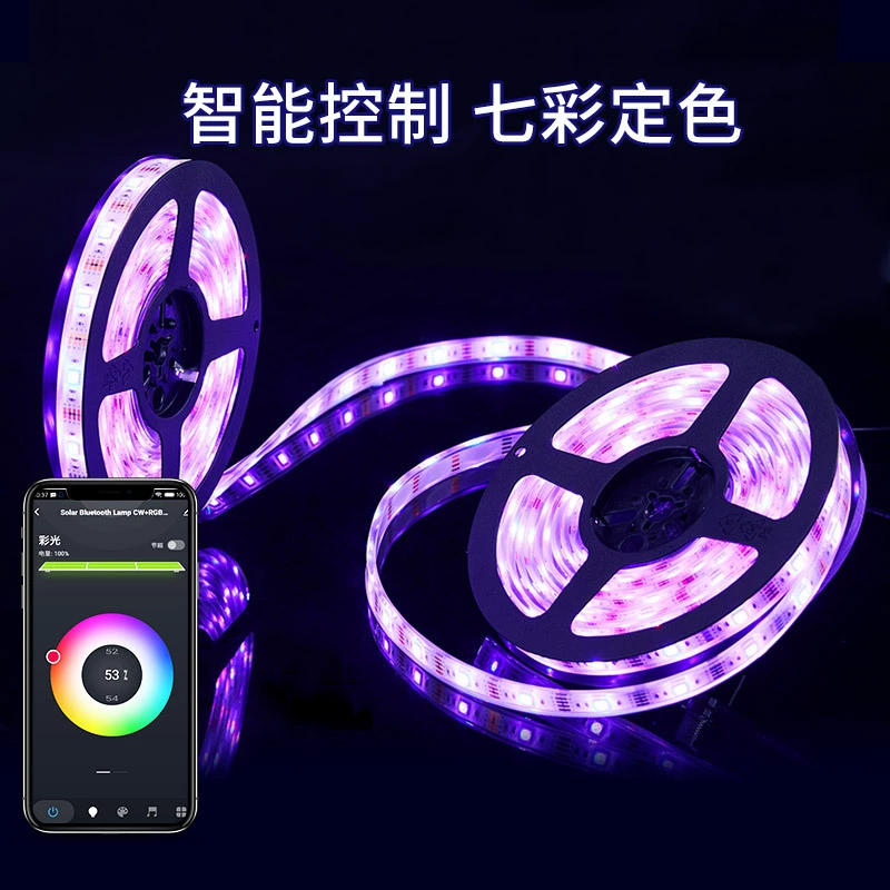 Оптовая Продажа с фабрики светодиодная световая балка 5050 Солнечная лампа с эпоксидной смолой водонепроницаемый гибкий костюм RGB для бега лошади 12 В