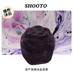 爆発バス塩Bath bombs150g黒バラ入浴ボール水中気泡弾入浴ボール超多泡
