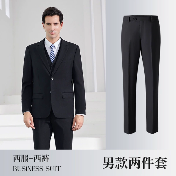 Black suit, trousers