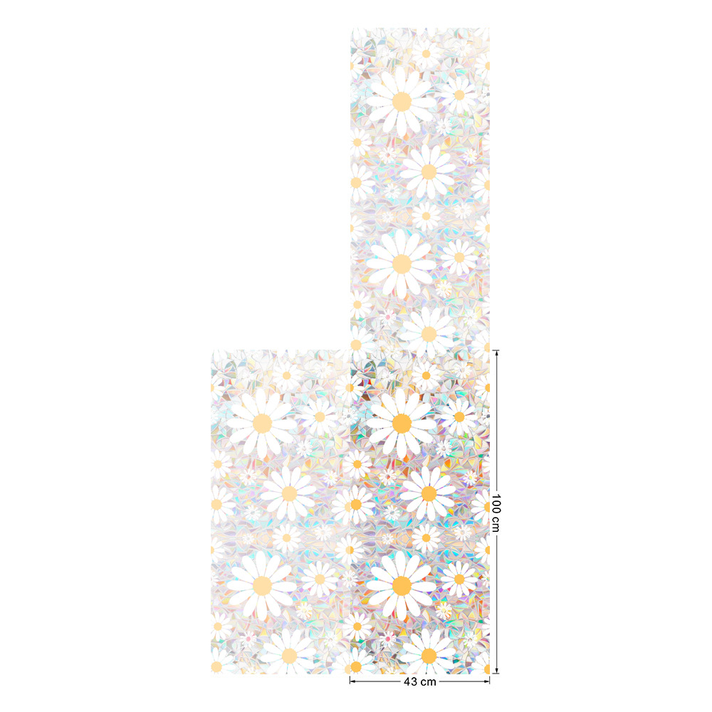 140g Weight Glass paster Home Textiles & Decor Type PVC Material Leaf Pattern Casual, Pastoral Style Casual Pastoral Leaf PVC Glass Paster Wall Art 137