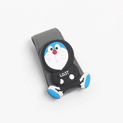 Car Glasses Clip Car Sun Car Glasses Clip/Bill Clip - gray-black-clothes-jingle-cat