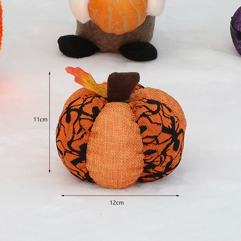 卸売りクロスボーダー新商品布芸ハロウィーンカボチャ笑顔pp綿充填鬼節パーティー雰囲気装飾品置物|undefined