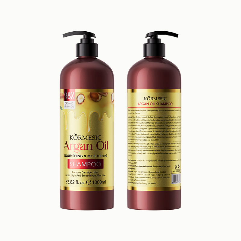 Juego de Champú y Acondicionador con Aceite de Argán Limpieza para el Cabello