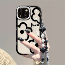 J 85097 Simple line flower phone case ��Լ���������ֻ���