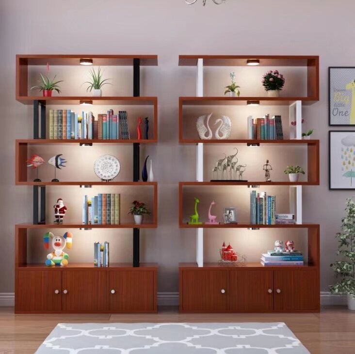 创意格子墙上置物架幼儿园六角框客厅背景墙装饰架卧室壁挂书架