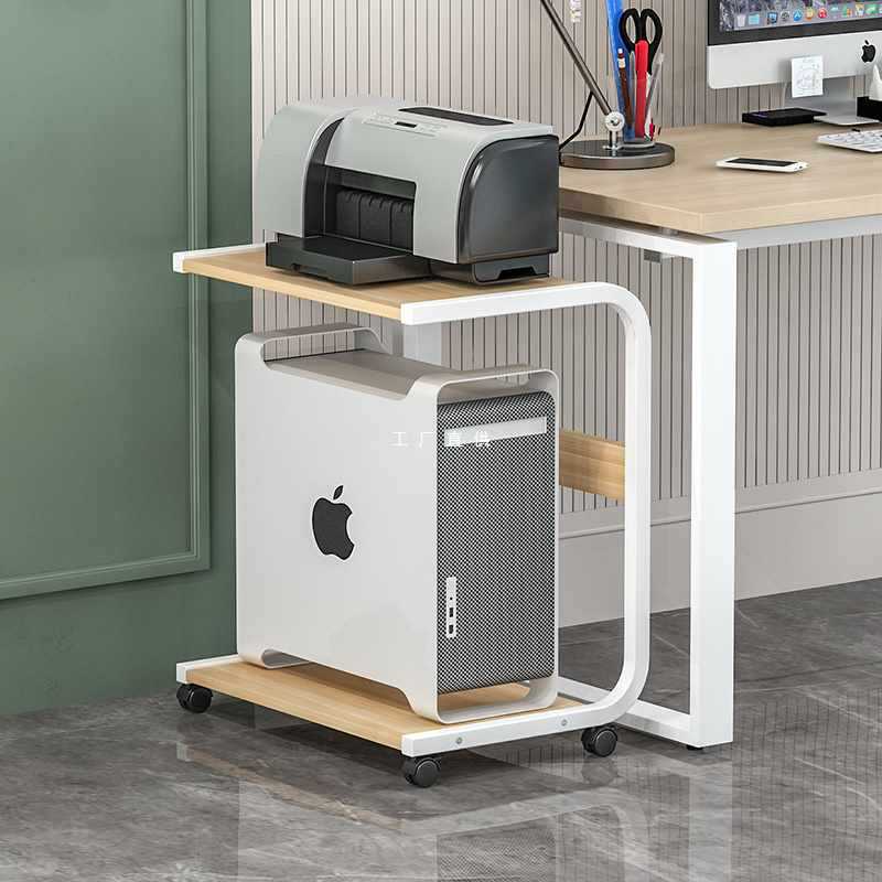 Computer Main Rack Office Storage Rack Storage Desk Cabinet Custom-Made Mobile Desktop Box Rack Holder Printer Rack