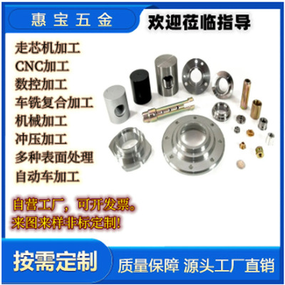 不锈钢精密五金件走心机加工CNC非标铜件零件小五金非标件加工|ms