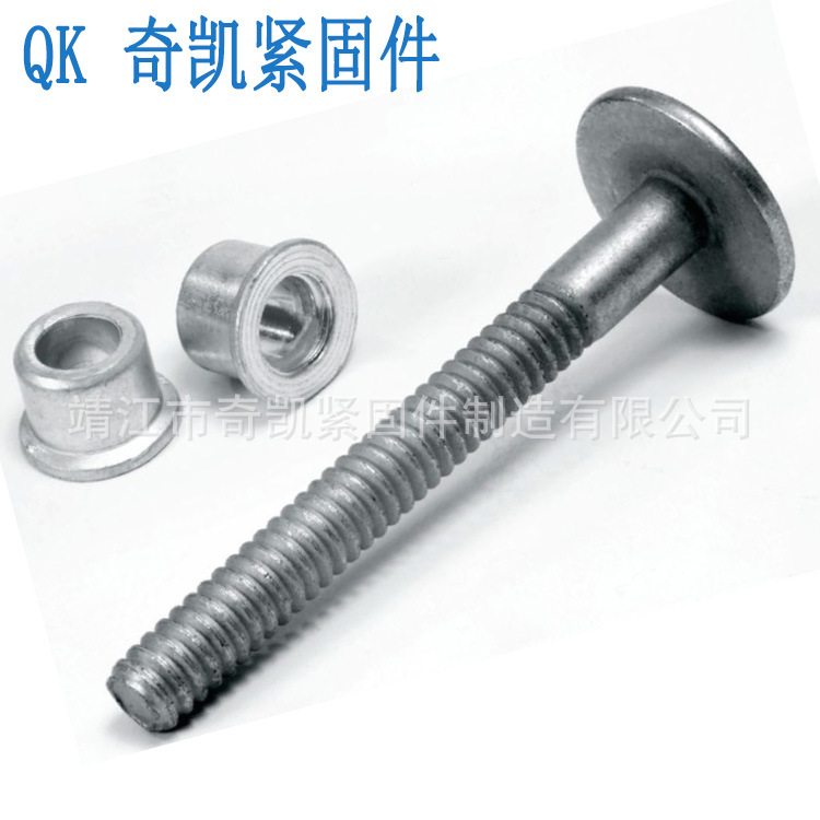 供应无固定断点环槽铆钉 碳钢不绣钢铝环槽铆钉