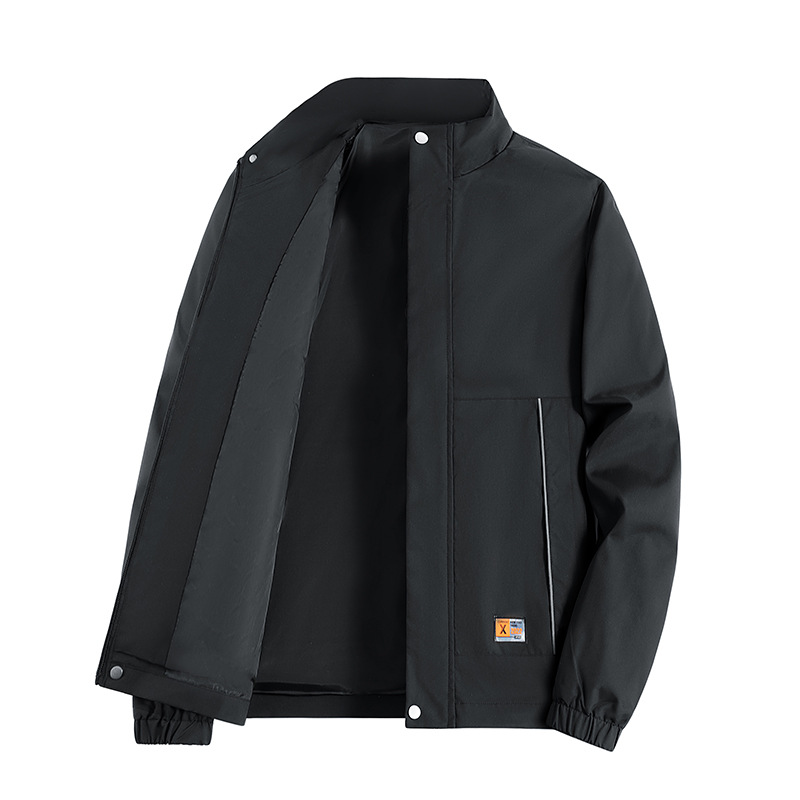 Casual chaqueta hombre 2023 nuevo chaqueta de primavera y otoño chaqueta de moda delgada para hombres chaqueta de moda juvenil collar chaqueta