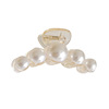 Big hairgrip from pearl, crab pin, hairpins, hair accessory, french style, internet celebrity