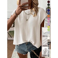 Q 19668 Women's Round Neck Knit Sweater Ů�A�Iᘿ�ë��