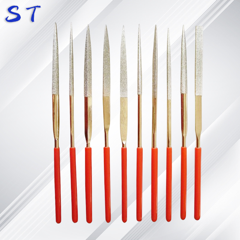 厂家直供10件套金刚石锉刀 什锦合金锉刀五金配件3x140mm锉刀