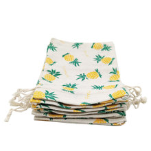驱蚊香囊香包礼品袋抽绳棉布束口袋夏季海滩热带派对装饰布袋