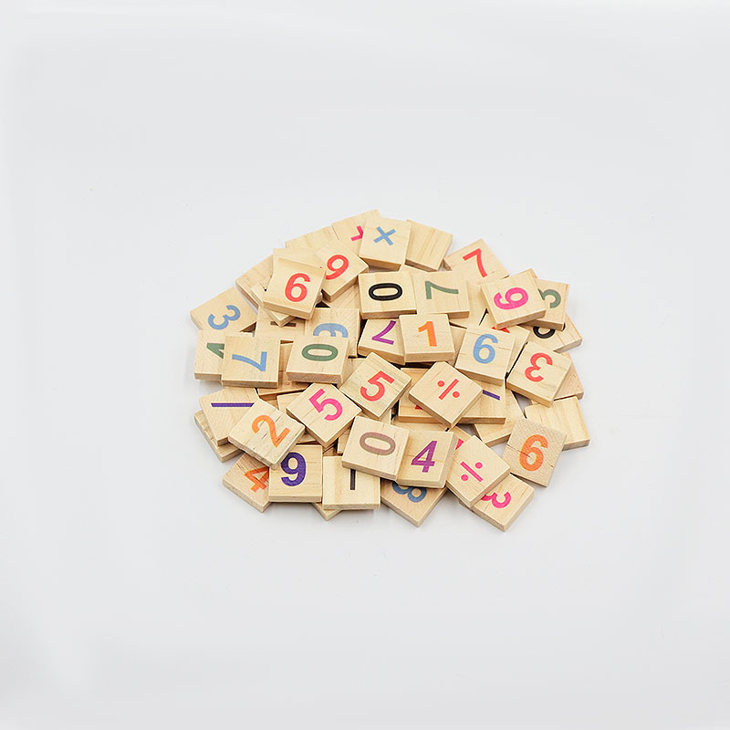 26 inglés carta de registro carta de color cuadrado educación temprana rompecabezas carta de madera chip