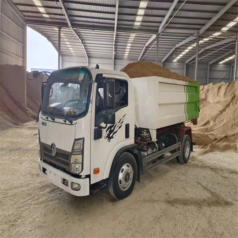 重载勾臂垃圾车建筑垃圾市政环卫拉臂清运车 适配6-8方垃圾箱