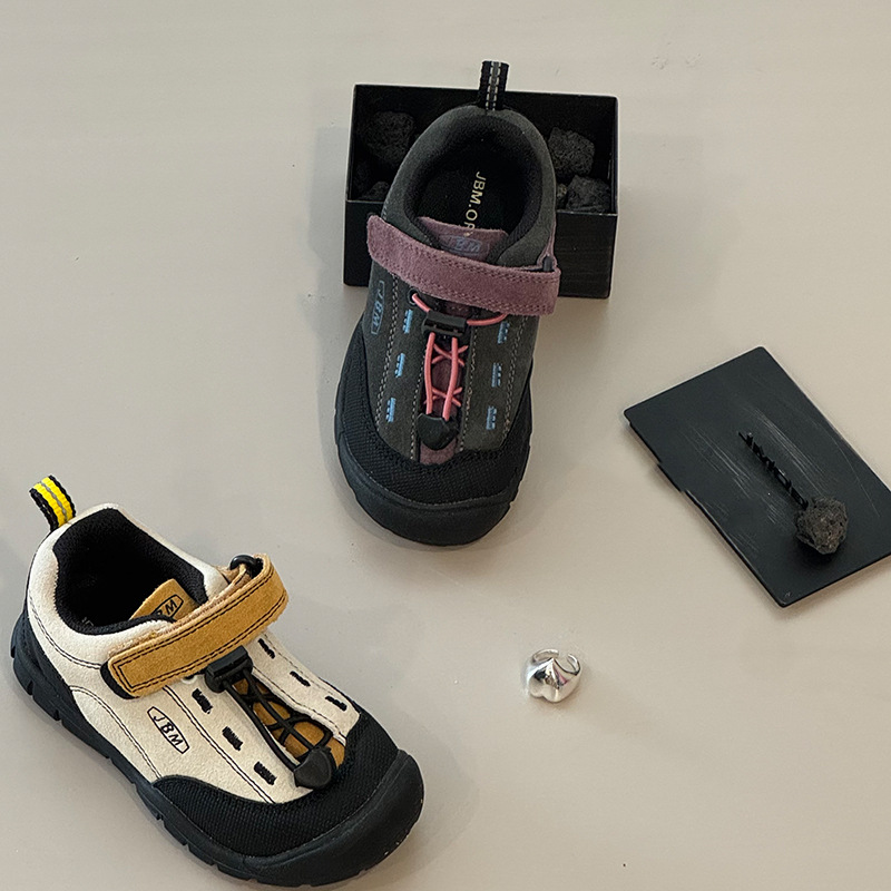 Children's Shoes, Kidsren's Outdoor Shoes, 2025 Autum New Girls' Casual Shoes, Boys' Wear-Resistant Sports Shoes, Soft-Soled Functional Shoes