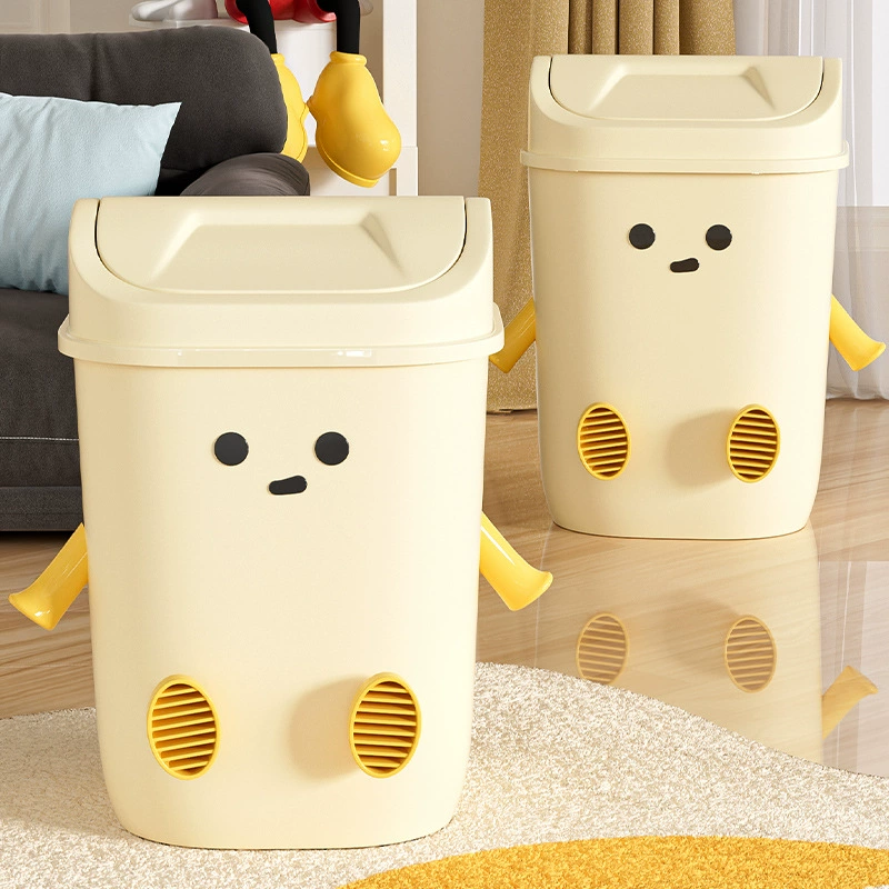 Встряхивая крышка мусорное ведро для домашней кухни для хранения мусора гостиная спальня ванная комната туалет с крышкой дезодорная корзина