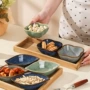 陶瓷窑变欧式日式调料碟