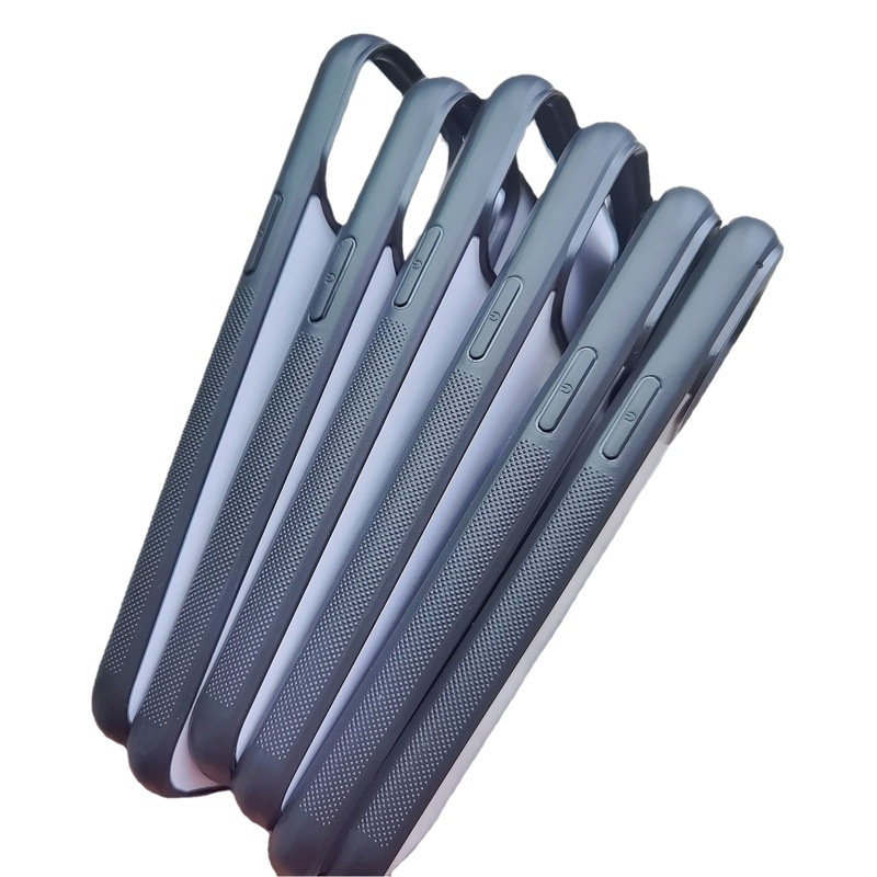 Adecuado para Apple serie 16 transferencia térmica hoja de aluminio funda protectora para teléfono móvil 2DTPU PC tablero nacarado dos en uno