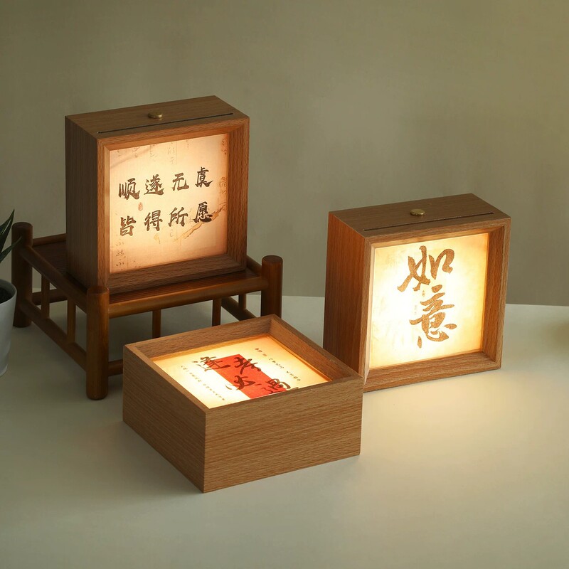 Type-C bedside lamp, small night light, DIY ambient lighting, calligraphy light box with light, illuminated photo frame, rechargeable night light, photo frame Type-C bedside lamp, small night light, DIY ambient lighting, calligraphy light box with light, illuminated photo frame, rechargeable night light, photo frame