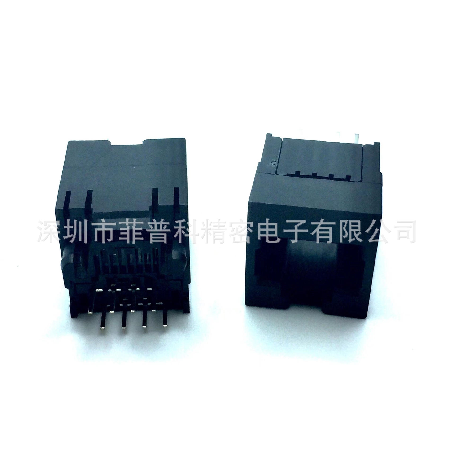 CTA5 CTA5e CTA6 CTA6a RJ45板上母座 以太网接口 8P8C RJ45接口