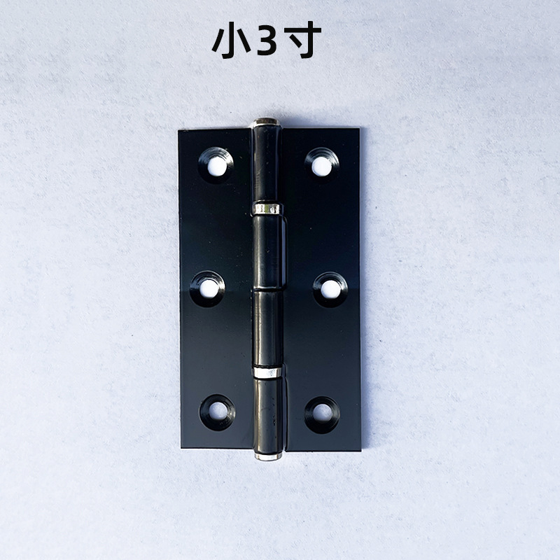 Acero inoxidable bisagra de 3 pulgadas puerta de ducha puerta de muebles puerta de gabinete bisagra puerta de ventana plana hardware rodamiento plegable