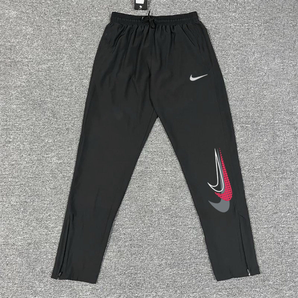 Pantalones de entrenamiento de velocidad deportiva, hombres y mujeres, pista y campo, carrera de maratón, prueba física, pantalones de entrenamiento con cremallera laterales, pantalones deportivos sueltos