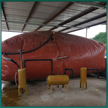 PVC红泥发酵袋  50立方红泥沼气袋 0.8mm沼气收集装置