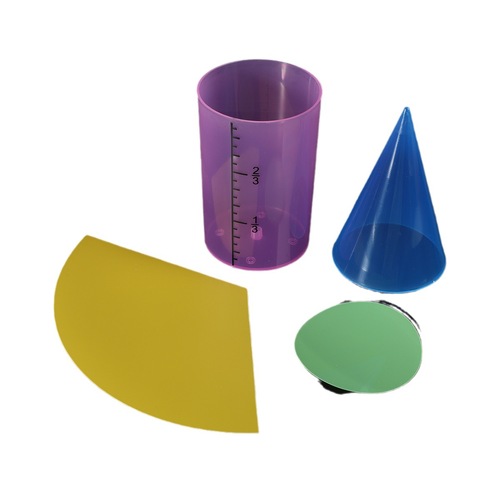 Volume Ratio Demonstrator for Cylinders and Cones with Equal Bases and Heights, Exploring Volume Ratios, Primary School Math Teaching Aids