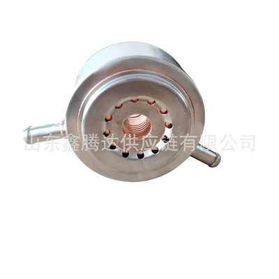 Engine oil cooler, car radiator