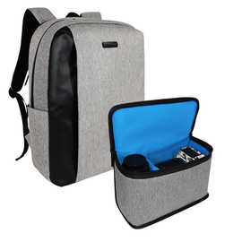 商务隔断内胆包定制可拆卸多隔层分层磨砂布背包摄影相机包定制