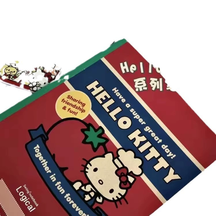 Notebook (Hello Kitty) B5 Ruled Student Notebook, Cute Character Cover, Single Book