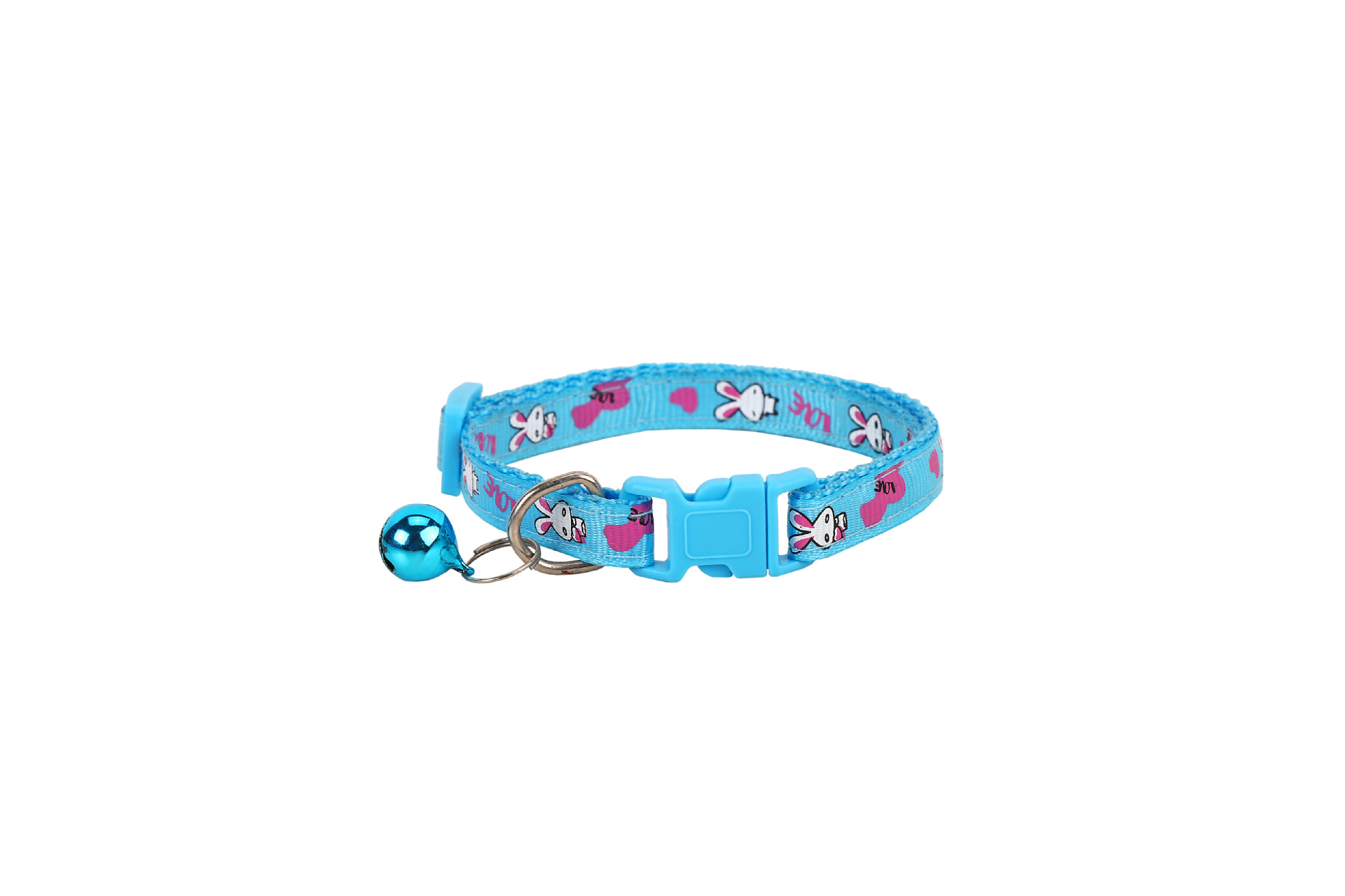 Conejo 1.0 pegado mascota perro gato collar campanas collar gran cantidad de fábrica tiendas adorables bonitos y interesantes