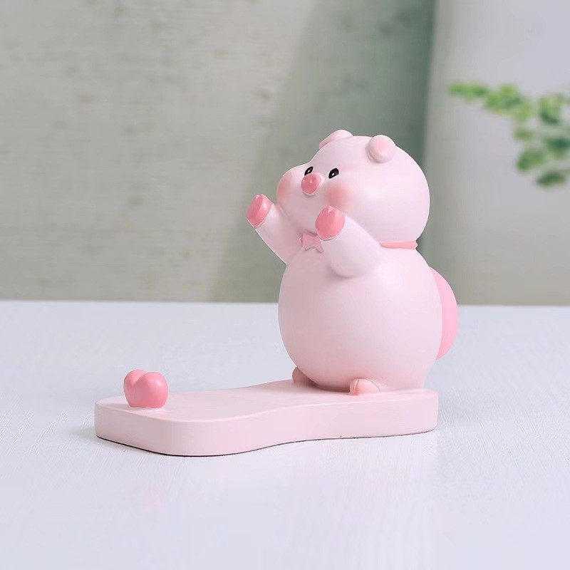 돼지-휴대폰 홀더