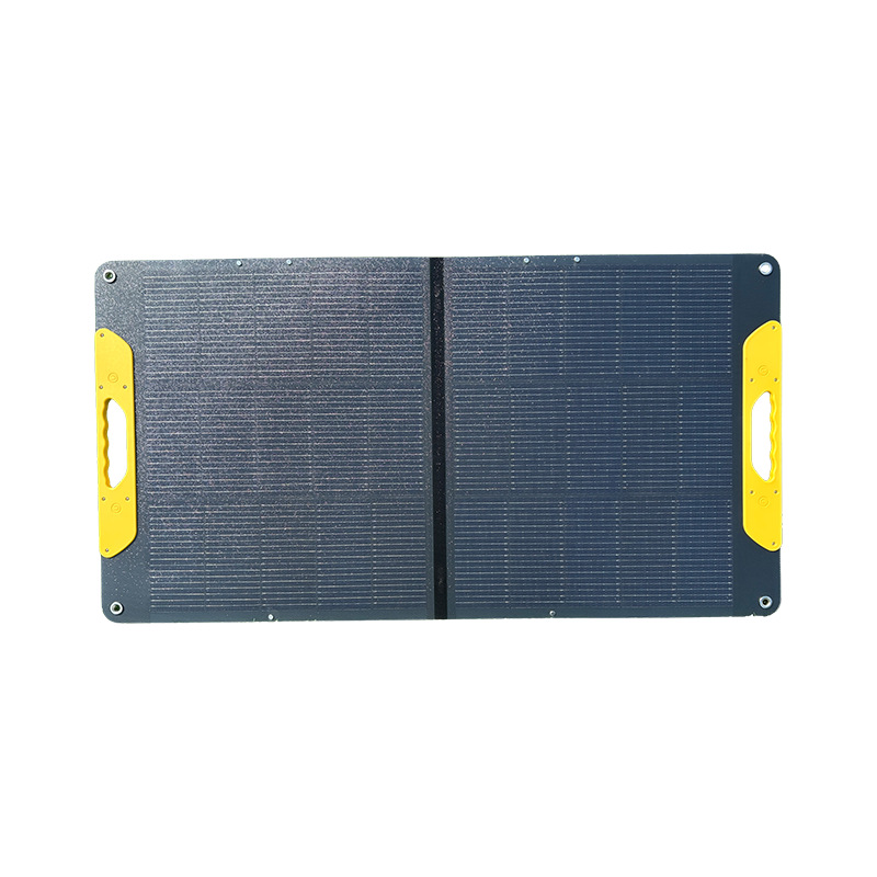 Paquete solar plegable 100W 400W batería de camping solar solar placa de carga fotovoltaica al aire libre almacenamiento de energía móvil