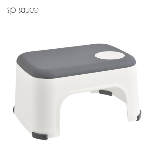 sp sauce small stool home adult shoe changing stool thickened bathroom non-slip stool simple style