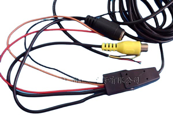 倒车雷达配线 视频电源组合线