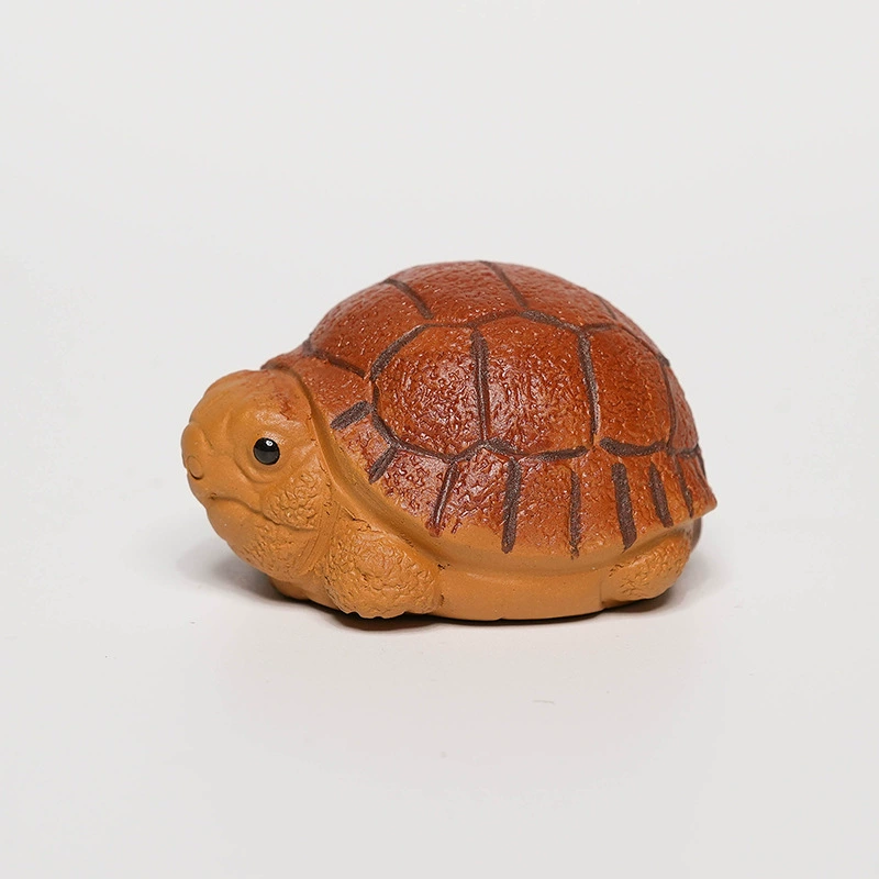 Yixing purple clay tea pet turtle turtle ornaments for fine products to raise mini bionic turtle rich tea play tea ceremony